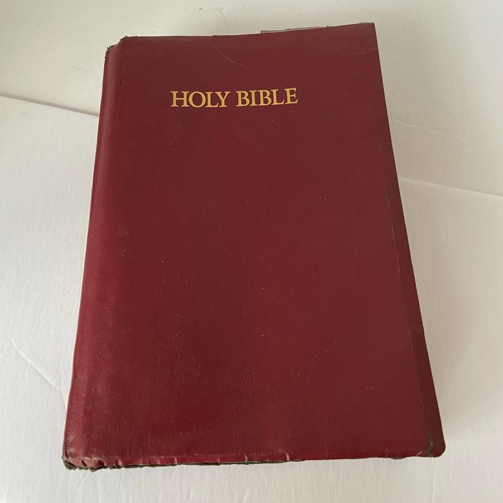 Holy Bible NKJV New King James Version Giant Print Center Column 1994 Ref Ed